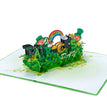 Funny Saint Patrick's Day 3D Greeting Pop Up Card
