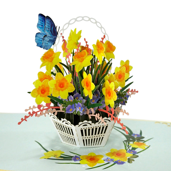 New Flower 3D Popup Greeting Card for Mother day 