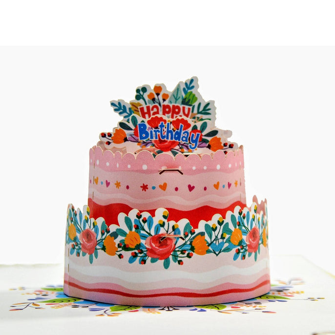 Beautiful 3D Cards With Birthday Cake Images: Bring Joy to Every Celebration