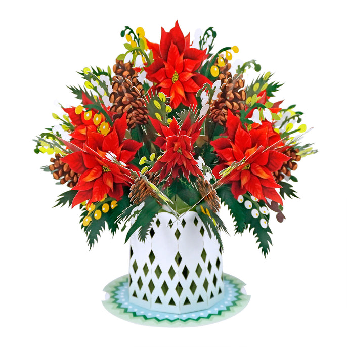 Poinsettia Flower 3D Pop-Up: Meanings and Symbolism for Merry Christmas