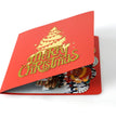 3D Pop-Up Christmas Greeting Card for Friends