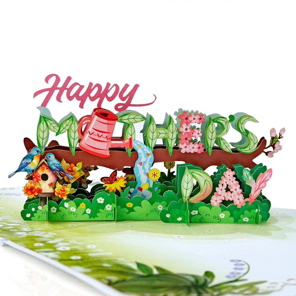 Mothers Day Card Pop Up, 3D Greeting Card (Happy Mother's Day 2)