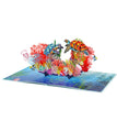 New 3D pop-up greeting card for Mom with a model of a turtle Mother and Child