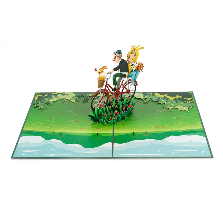 Anniversary 3D Cut Popup Card for your parents or life partner