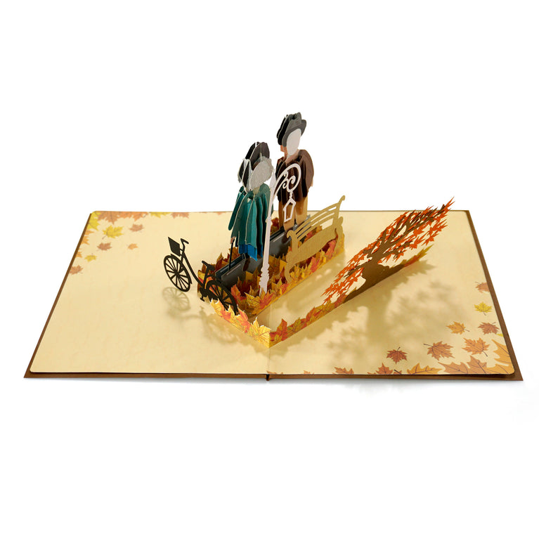 Anniversary 3D Greeting Pop Up Card Grow Old Together US