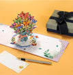 Butterfly Flower 3D Pop-up Card for Mother's Day
