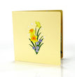 Daffodil Greeting Cards Popup 3D for Birthday and Mother's Day