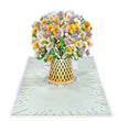 Daisy paper craft Flower - 3D pop up can take out able