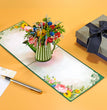 Flower Vase 3D Pop-Up Greeting Card