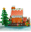 Ginger House Xmas 3D Popup Card