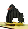 Gorilla 3D Pop Up Greeting Card