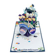 Graduation Greeting 3D Popup Cards for Primary School