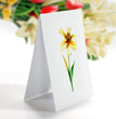 Lily Flower Paper 3D Pop-up Card Small size (6 x 7.5 inch)
