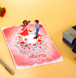 Love 3D popup greeting card for Couples on Valentine