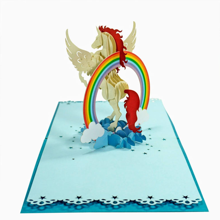 Magical Unicorn 3D Pop Up Card