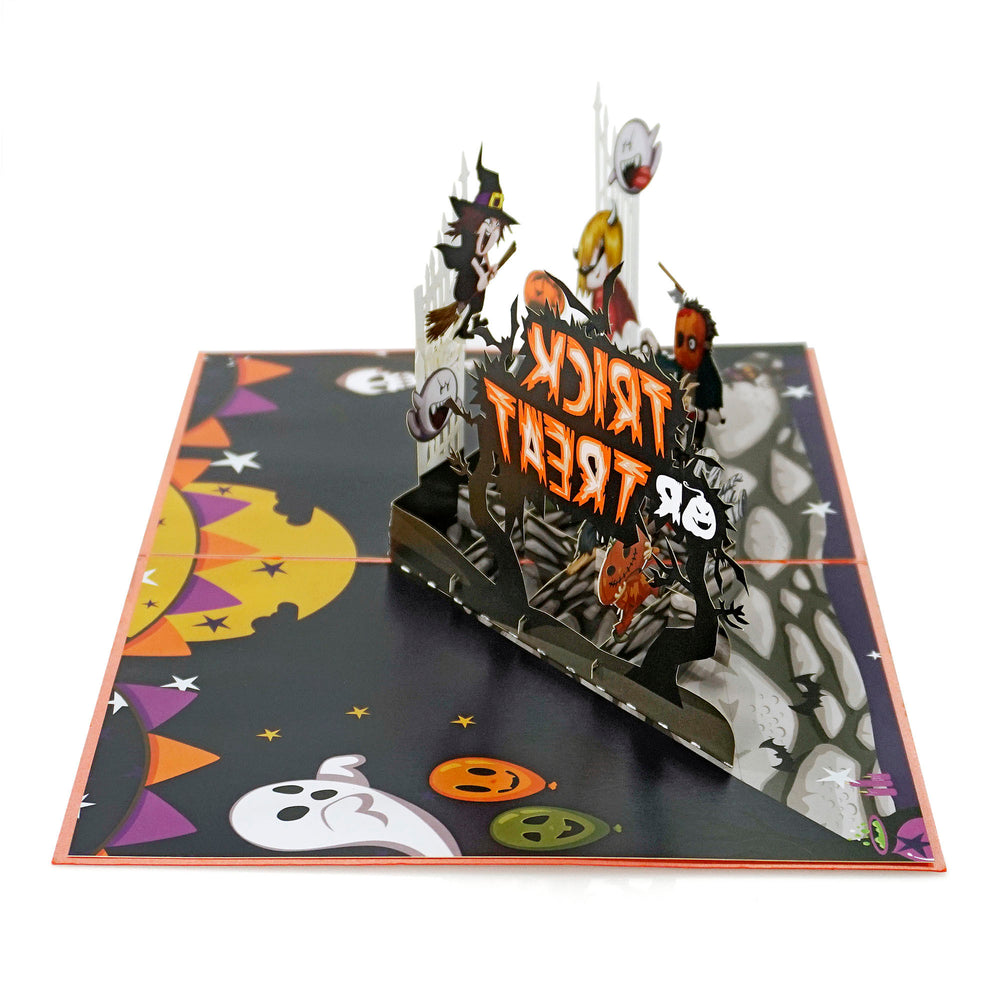 New Halloween 3D Popup Greeting Card