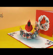 Cardinal 3D Greeting Popup Card new Design
