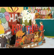 Happy birthday 3D Popup Card with Funny and Lovely animals