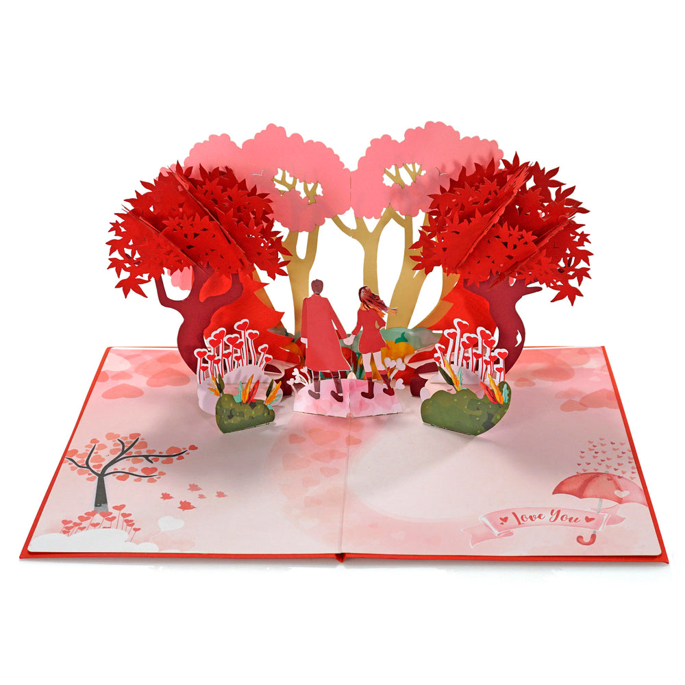 Romantic Love 3D Popup Cards for Valentines Day