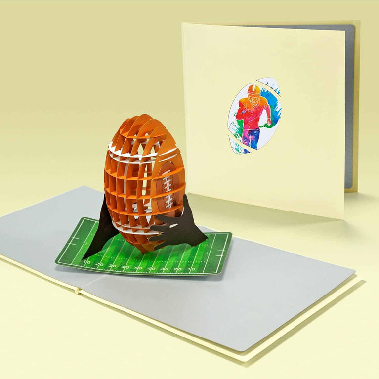 Rugby Pop Up Card