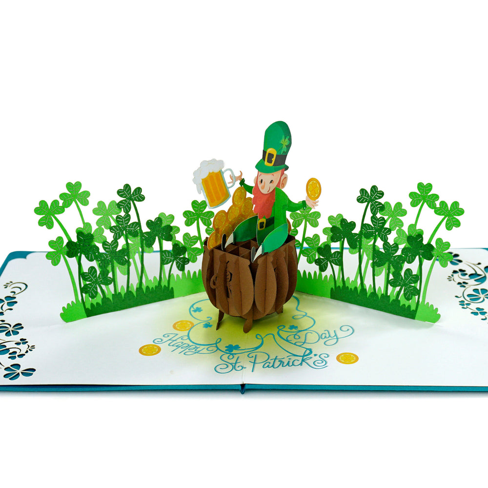 Saint Patrick's Day 3D Greeting Pop Up Card