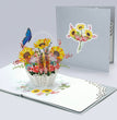 Sunflowers Basket Pop-up Card