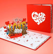 Two Hearts with Love 3D Popup Card