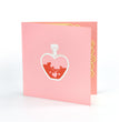 Valentine 3D Cards Pop Up with the Heart for Valentine