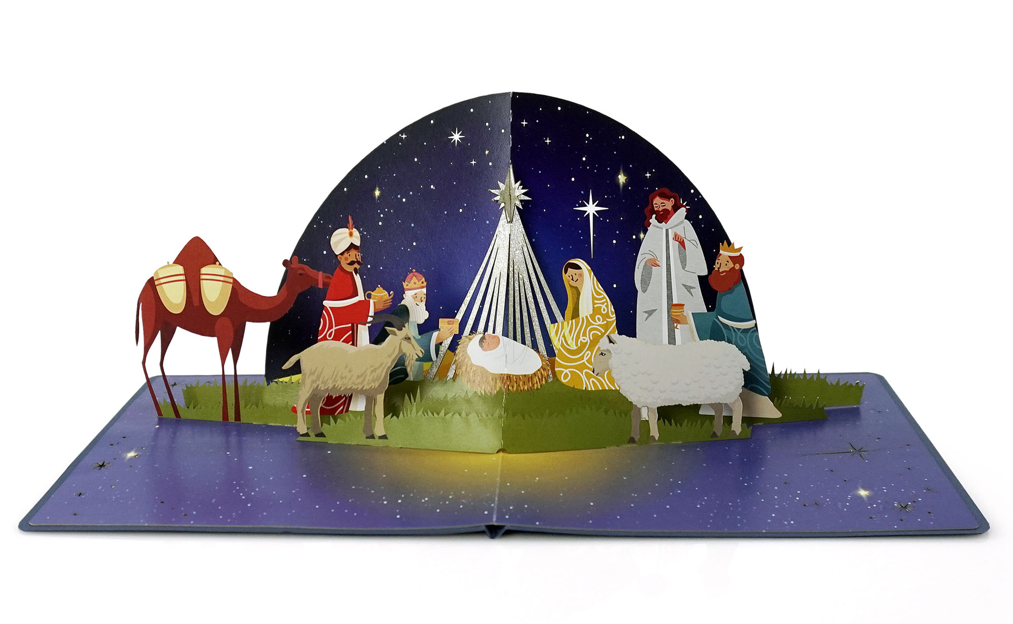 3D-Pop-up-Christmas-Greeting-Card-Nativity-Scene-06