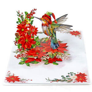 3D-Popup-Card-Christmas-Hummingbird-And-Poinsettia-02