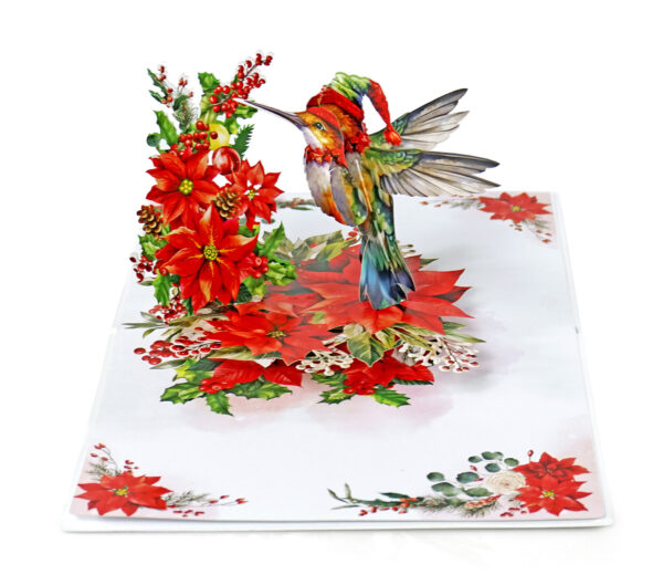 3D-Popup-Card-Christmas-Hummingbird-And-Poinsettia-02