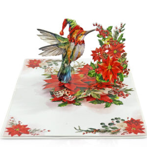 3D-Popup-Card-Christmas-Hummingbird-And-Poinsettia-03