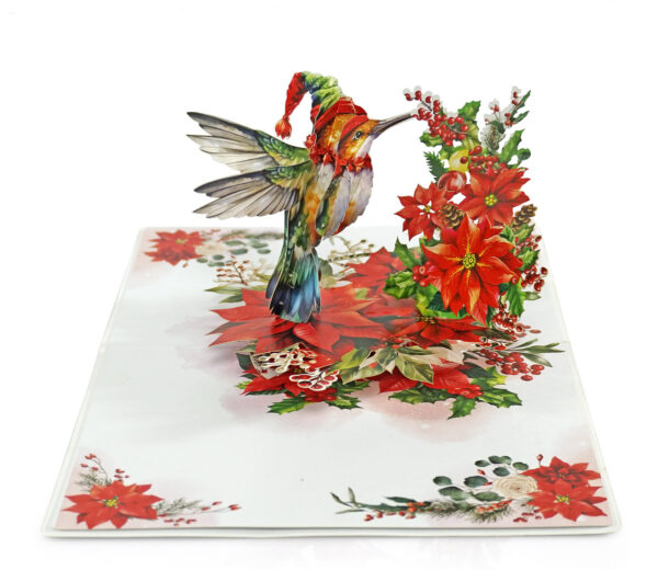 3D-Popup-Card-Christmas-Hummingbird-And-Poinsettia-03