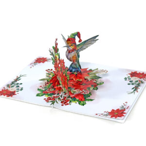 3D-Popup-Card-Christmas-Hummingbird-And-Poinsettia-06