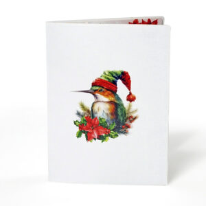 3D-Popup-Card-Christmas-Hummingbird-And-Poinsettia-10