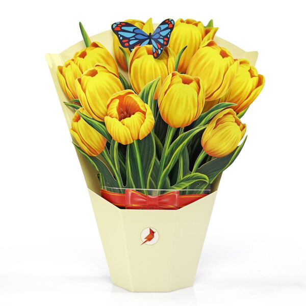 3D-Popup-yellow-tulip-bouquet-paper-03