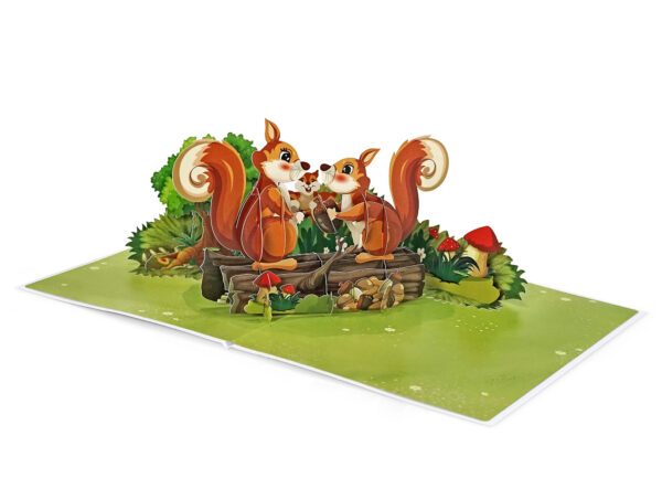 Anniversary-3D-Greeting-Card-Popup-Squirrel-Couple-05