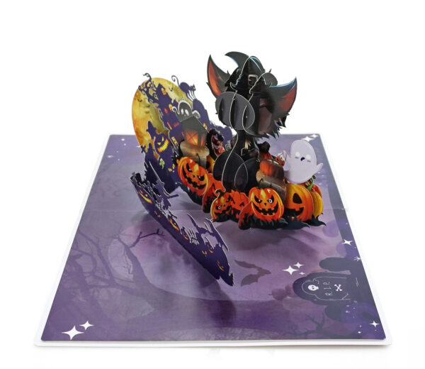 Black-Cat-greeting-3D-popup card-to-happy-halloween-V1-03