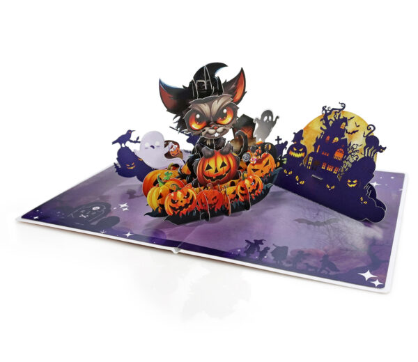 Black-Cat-greeting-3D-popup card-to-happy-halloween-V1-04