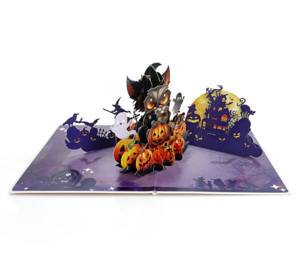 Black-Cat-greeting-3D-popup card-to-happy-halloween-V1-05