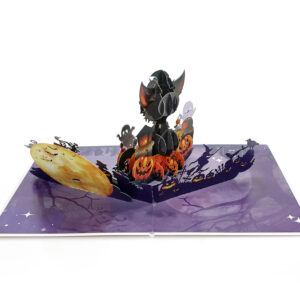 Black-Cat-greeting-3D-popup card-to-happy-halloween-V1-06