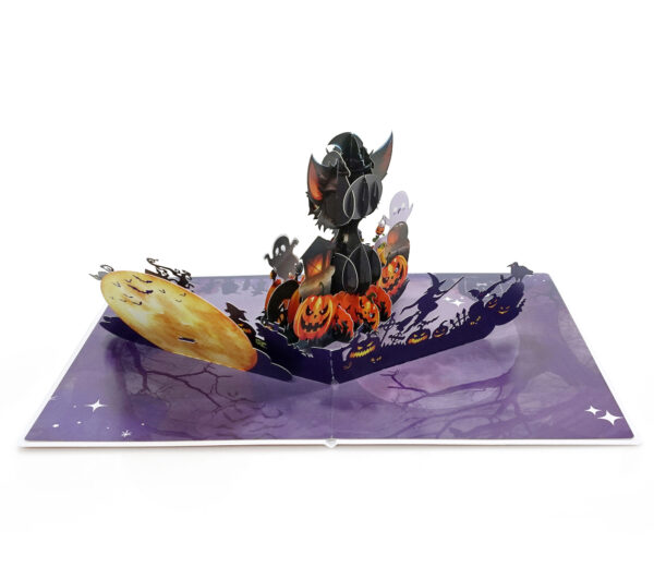 Black-Cat-greeting-3D-popup card-to-happy-halloween-V1-06