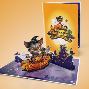 Black-Cat-greeting-3D-popup card-to-happy-halloween-V1-07