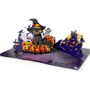 Black-Cat-greeting-3D-popup card-to-happy-halloween-V2-04