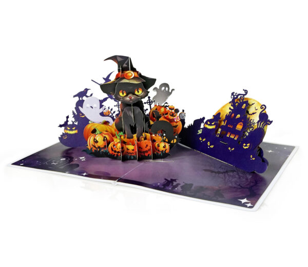 Black-Cat-greeting-3D-popup card-to-happy-halloween-V2-04