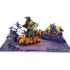 Black-Cat-greeting-3D-popup card-to-happy-halloween-V2-05