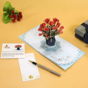 Black-vase-3D-Popup-Red-Roses-Greting-Card-08