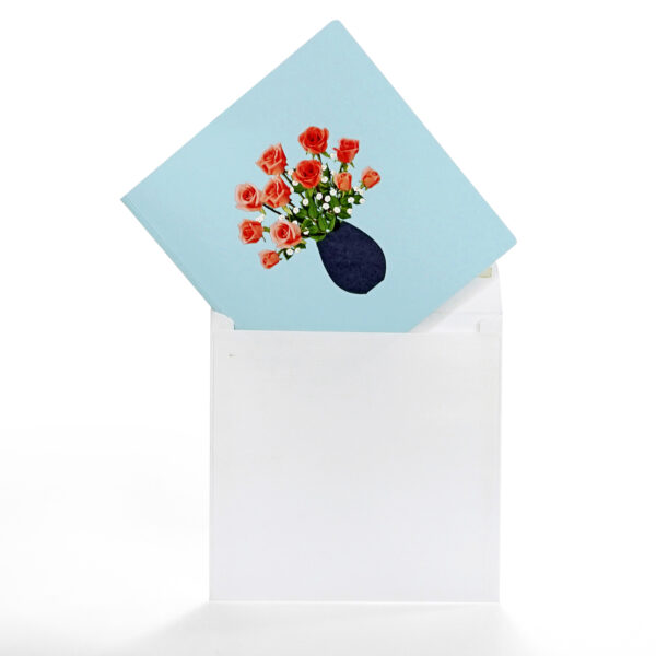 Black-vase-3D-Popup-Red-Roses-Greting-Card-11