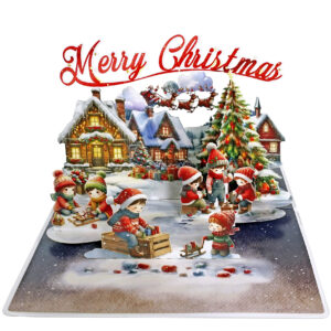 Children-Xmas-Christmas-Santa-Claus-3D-Popup-Card-02