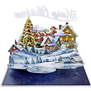 Children-Xmas-Christmas-Santa-Claus-3D-Popup-Card-03